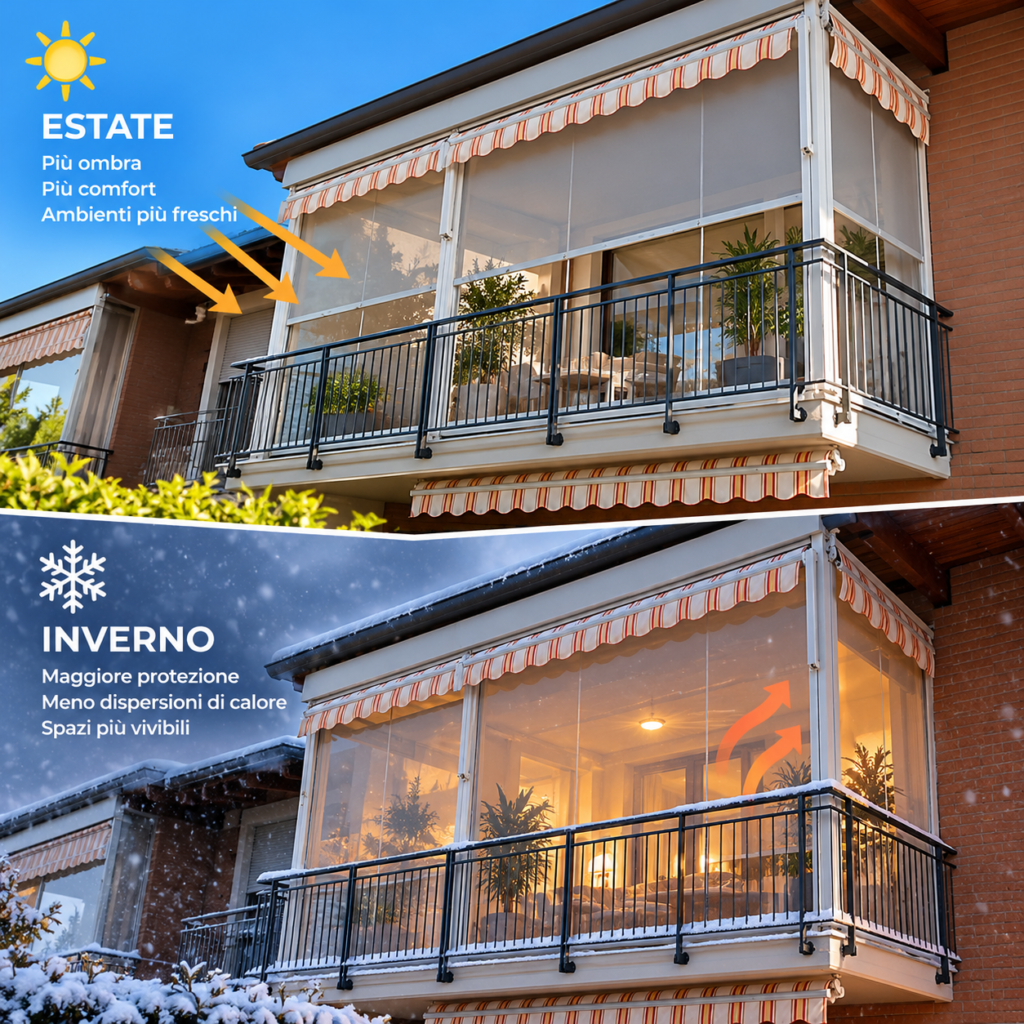 tenda estate inverno